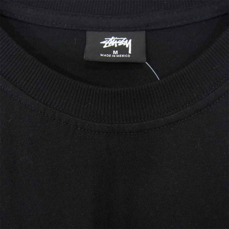STUSSY ステューシー 20M3993525 Design Corp ロゴ プリント 長袖 Tシャツ ブラック系 M【新古品】【未使用】【中古】