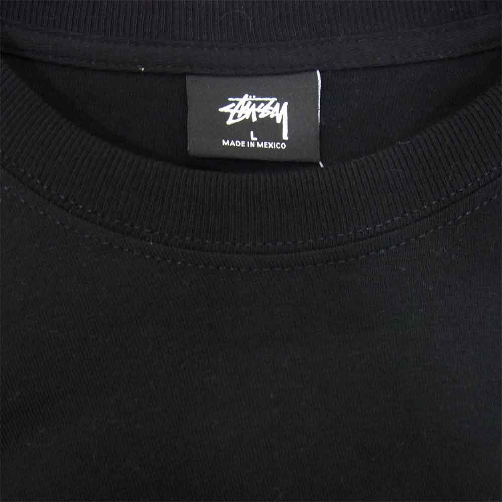 STUSSY ステューシー 20F1994567 Basic Stussy Ls Tee ベーシック ロゴ 長袖 Tシャツ ブラック系 L【新古品】【未使用】【中古】