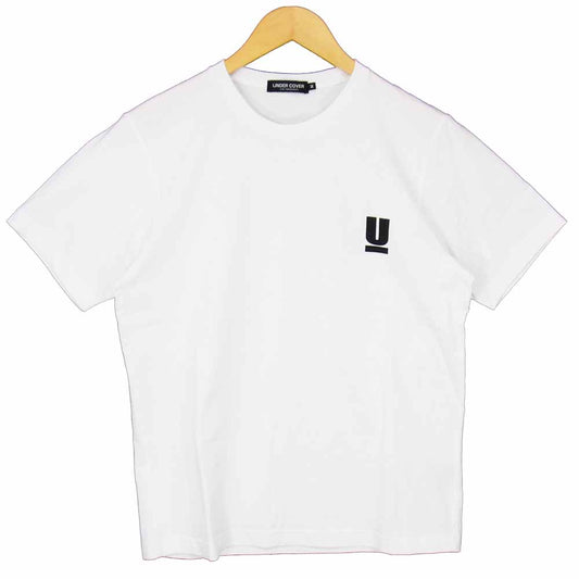 UNDERCOVER アンダーカバー WE MAKE NOISE NOT CLOTHES 胸Uロゴ 半袖 Tシャツ  ホワイト系 M【美品】【中古】