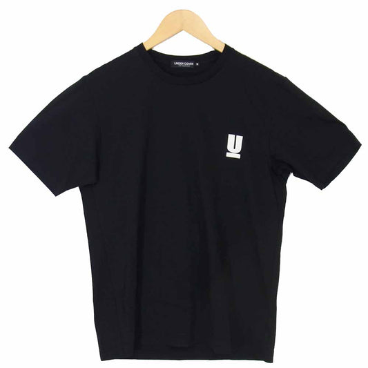 UNDERCOVER アンダーカバー WE MAKE NOISE NOT CLOTHES 胸Uロゴ 半袖 Tシャツ  ブラック系 M【美品】【中古】