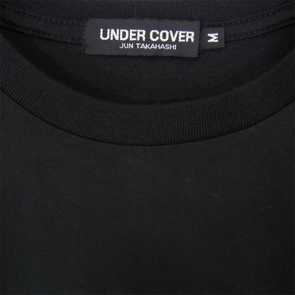 UNDERCOVER アンダーカバー WE MAKE NOISE NOT CLOTHES 胸Uロゴ 半袖 Tシャツ  ブラック系 M【美品】【中古】