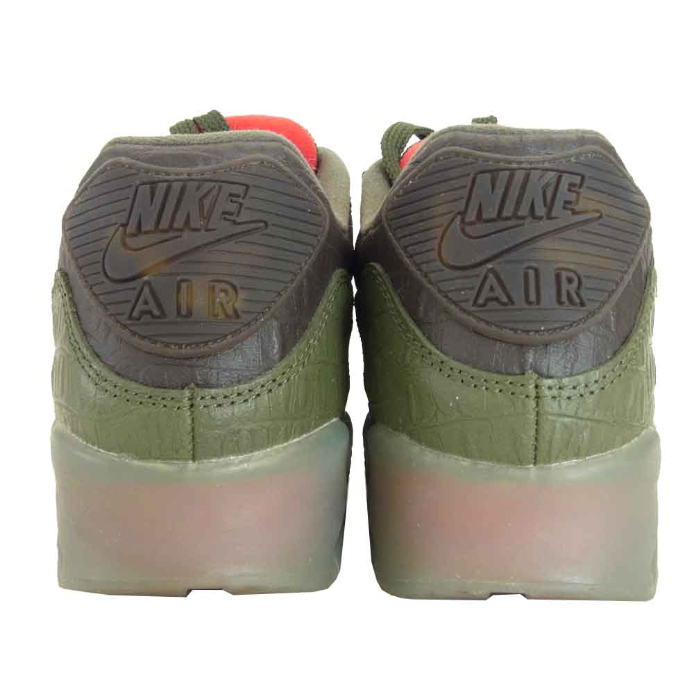 NIKE ナイキ CU0675 300 AIR MAX 90 CARGO KHAKI スニーカー モスグリーン系 27.5cm【中古】