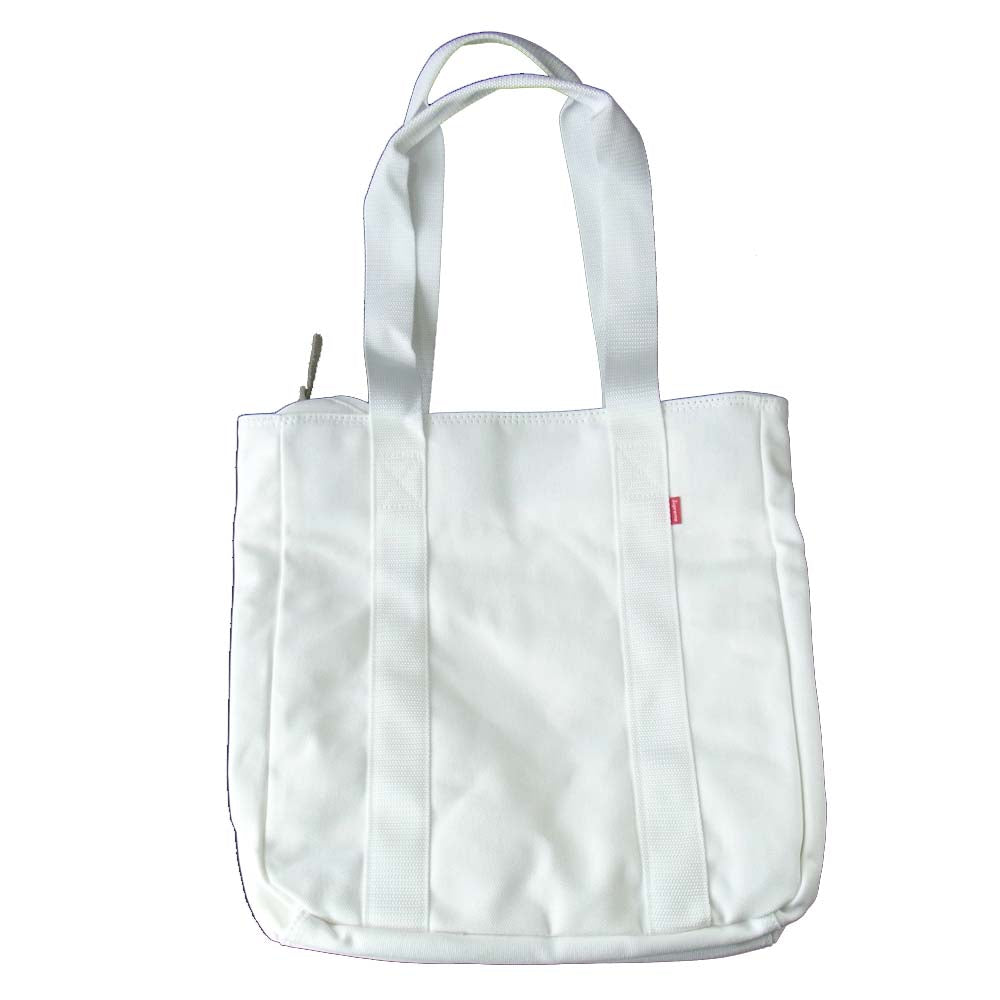 Supreme シュプリーム 20AW canvas tote キャンバス トート バッグ ホワイト系【新古品】【未使用】【中古】