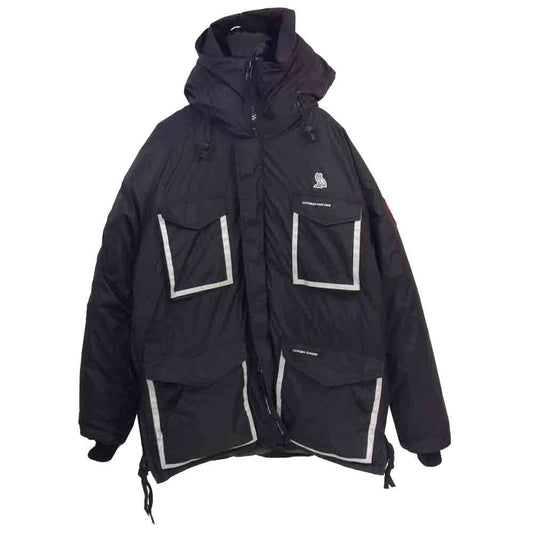 CANADA GOOSE カナダグース 4071MOV OCTOBERS VERY OWN × オクトーバーズ ベリー オウン 国内正規品 Constable Parka XOVO コンスタブル パーカ ダウン ジャケット ブラック系 L【美品】【中古】