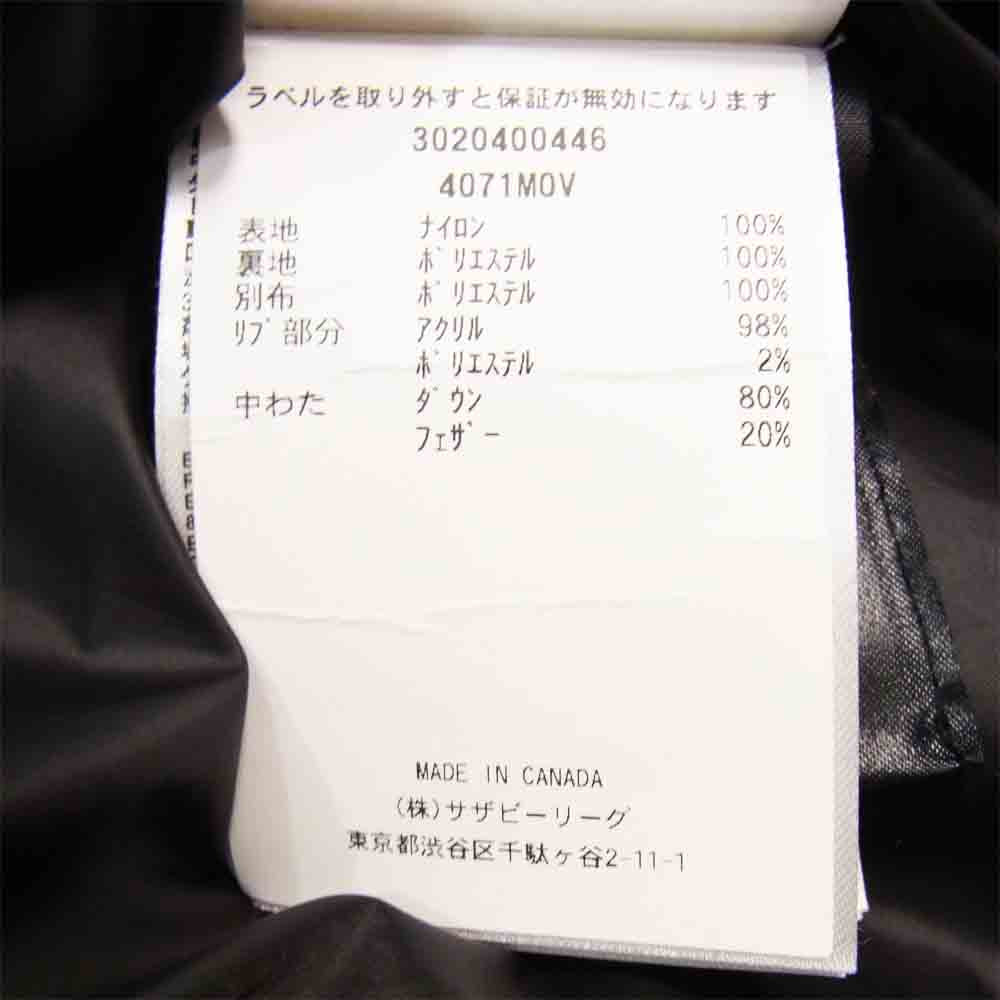 CANADA GOOSE カナダグース 4071MOV OCTOBERS VERY OWN × オクトーバーズ ベリー オウン 国内正規品 Constable Parka XOVO コンスタブル パーカ ダウン ジャケット ブラック系 L【美品】【中古】