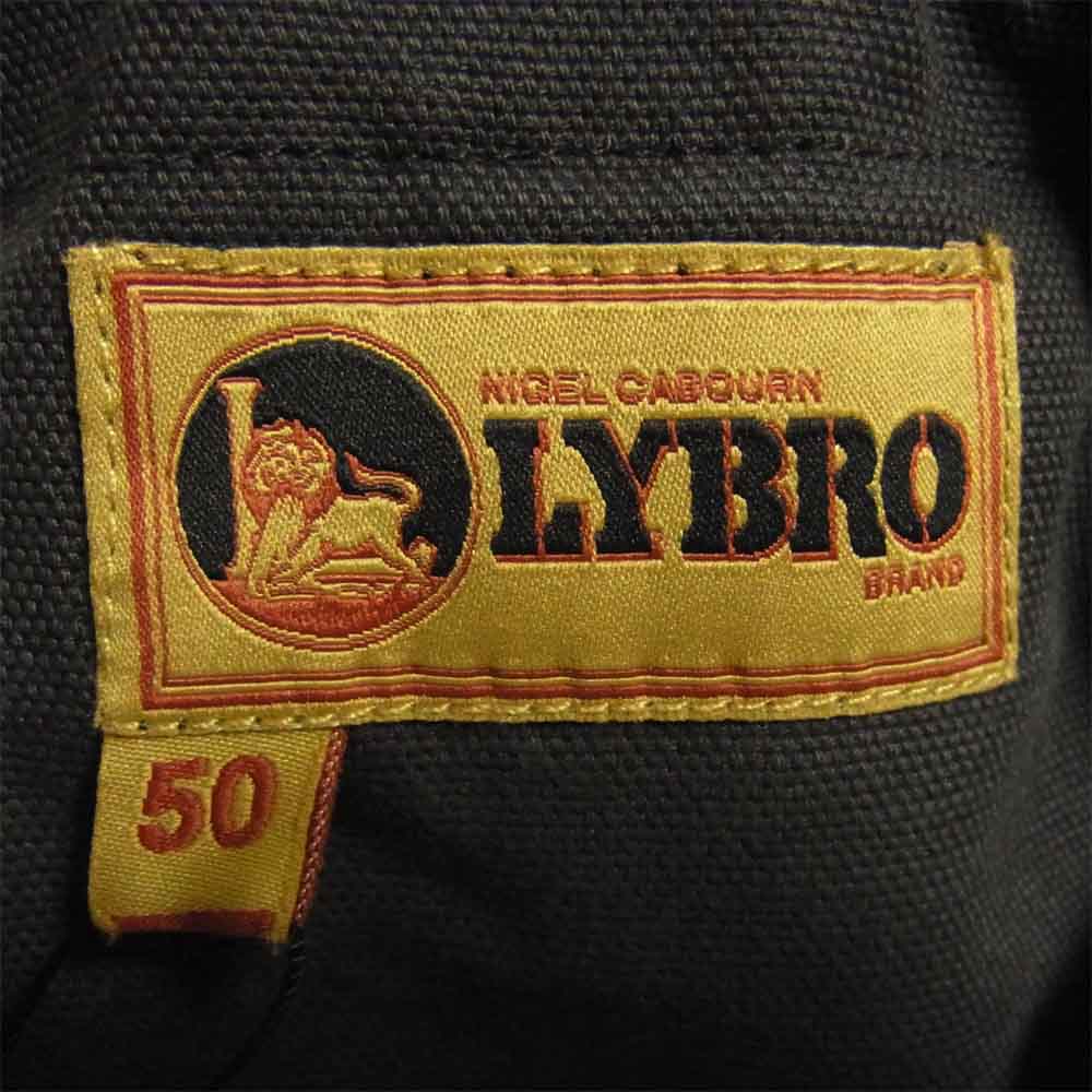 Nigel Cabourn ナイジェルケーボン LYBRO ライブロ オーバーオール ネイビー系 50【新古品】【未使用】【中古】