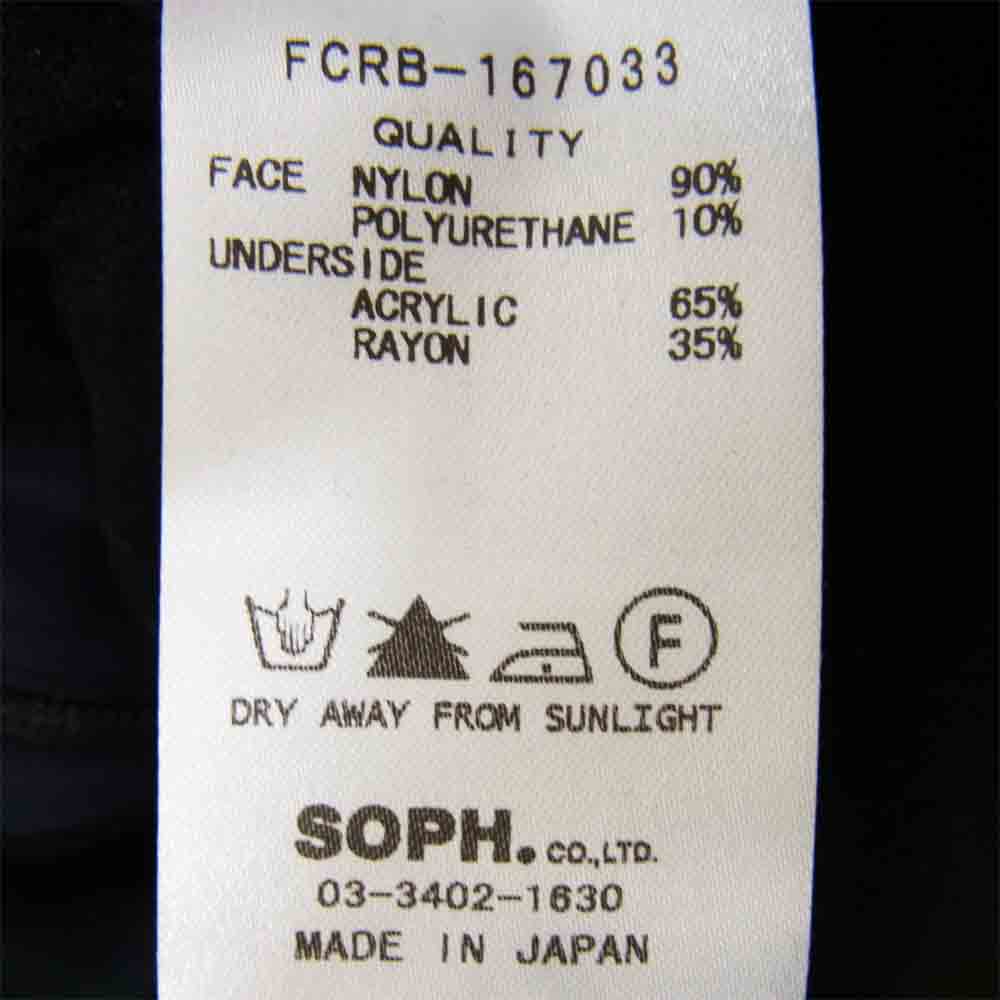 F.C.R.B. エフシーアールビー 16AW FCRB-167033 LYCRA BIG LOGO ZIP UP BLOUSON/M ブルゾン  ダークネイビー系 S【中古】