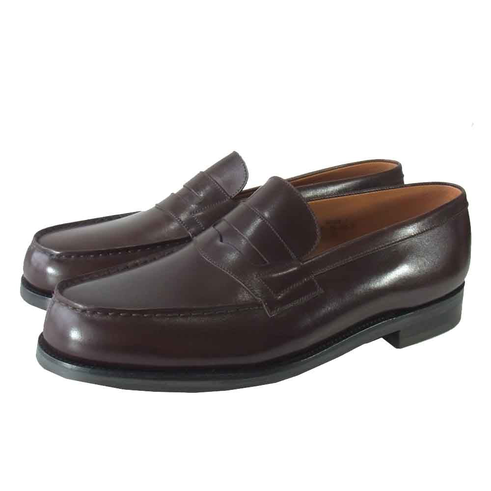ジェイエムウェストン SIGNATURE LOAFER ローファー シューズ ブラウン系 8D【美品】【中古】