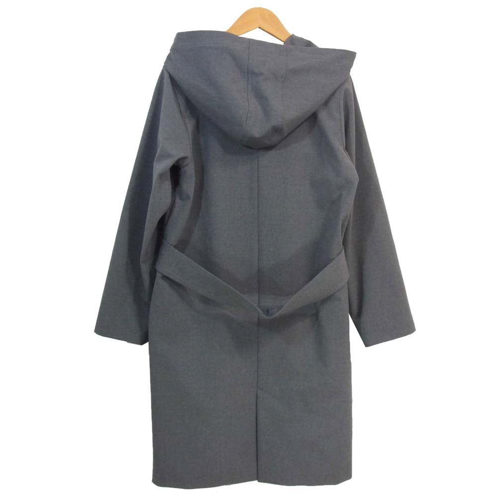 スタイルデリ フーディー ロング コート グレー系 F【中古】
