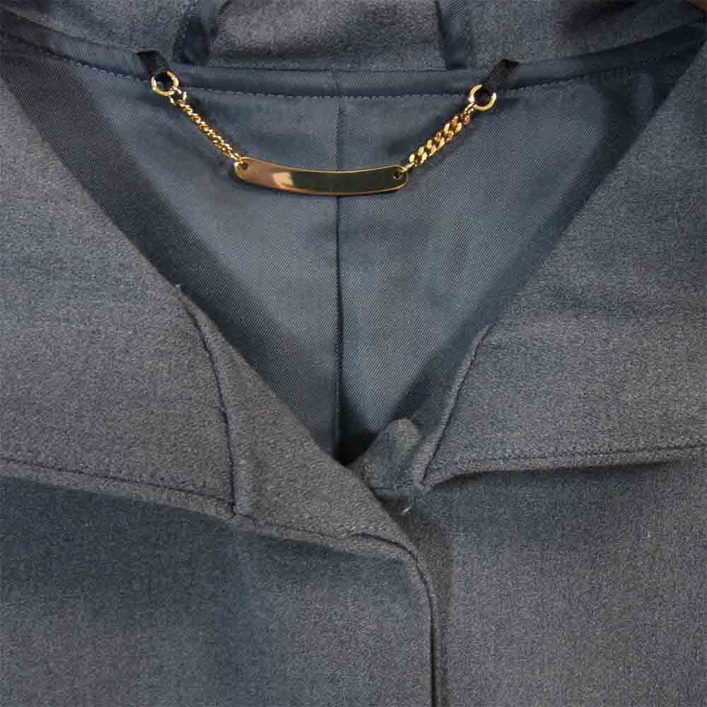 スタイルデリ フーディー ロング コート グレー系 F【中古】