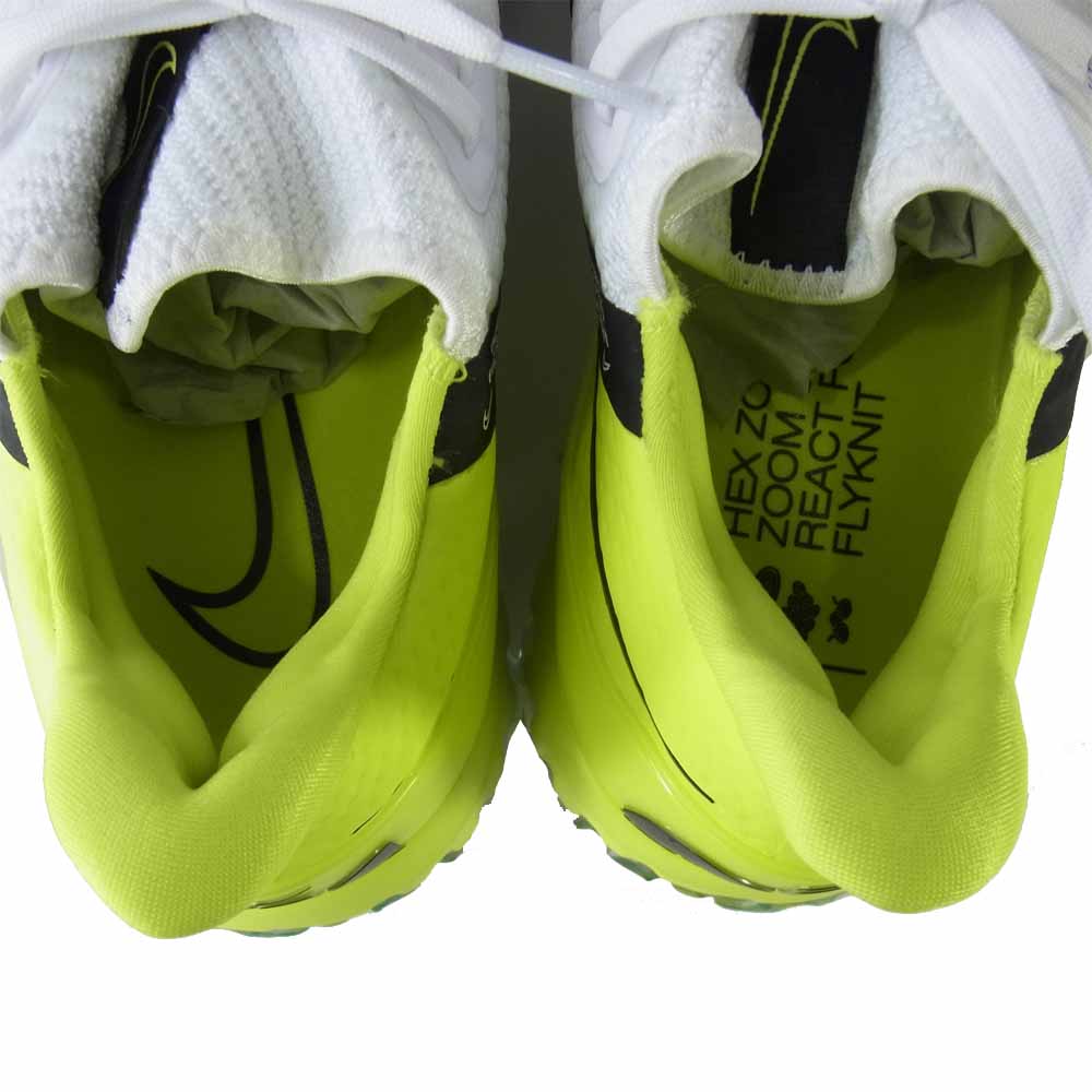 NIKE ナイキ CT0541-104 AIR ZOOM INFINITY TOUR エア ズーム インフィニティ ツアー スニーカー 白×黄 28㎝【極上美品】【中古】