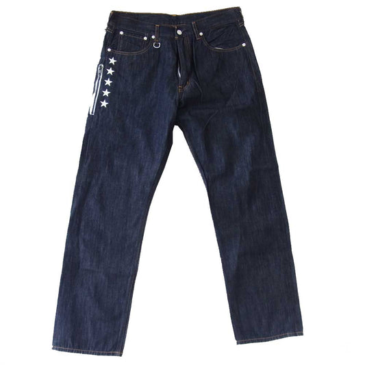 FRAGMENT DESIGN フラグメントデザイン FM20L-0019 × リーバイスフェノム Levis Fenom 207 ファイブスター フラグメント FRAGMENT DESIGN デニムパンツ インディゴブルー系 34【中古】