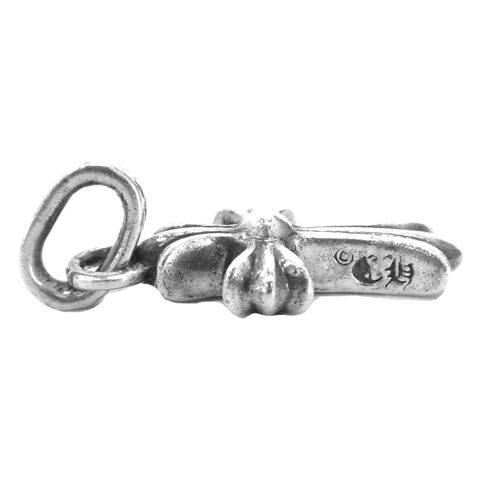 CHROME HEARTS クロムハーツ（原本無） ベイビーファット クロス パヴェダイヤ ペンダントトップ シルバー系【中古】