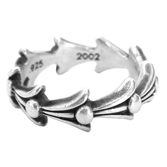 CHROME HEARTS クロムハーツ（原本無） CROSS TAIL クロステイル リング シルバー系【中古】