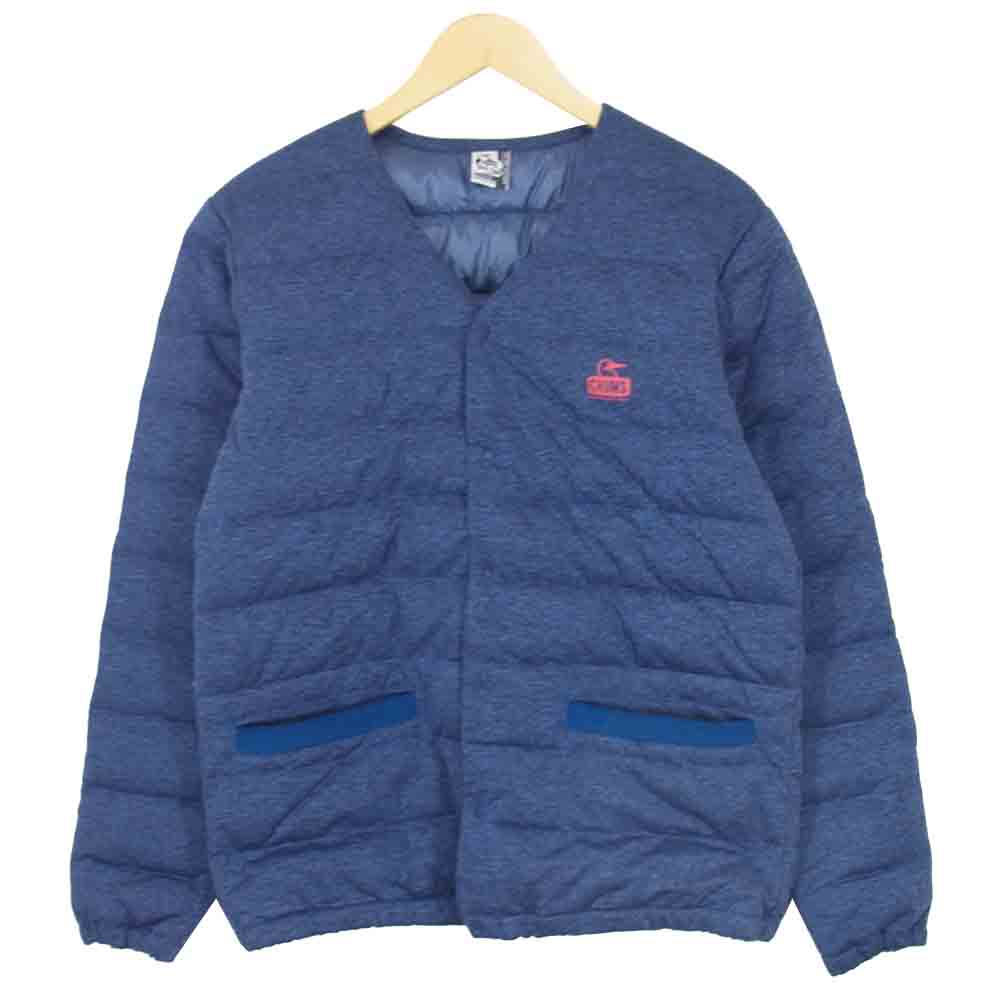 CHUMS チャムス Inner Down インナー ダウン インディゴブルー系 M【美品】【中古】