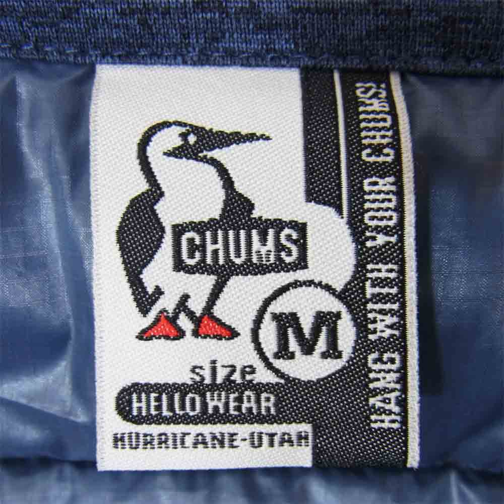 CHUMS チャムス Inner Down インナー ダウン インディゴブルー系 M【美品】【中古】