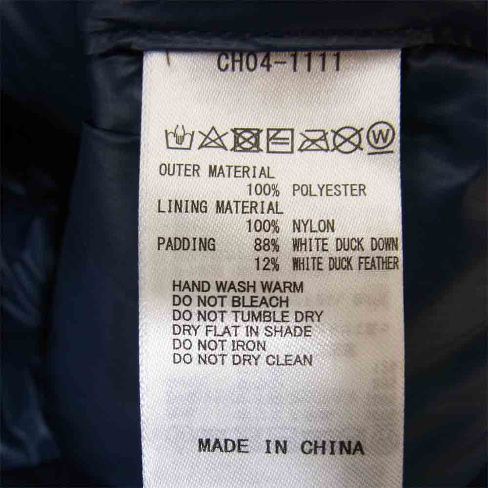 CHUMS チャムス Inner Down インナー ダウン インディゴブルー系 M【美品】【中古】