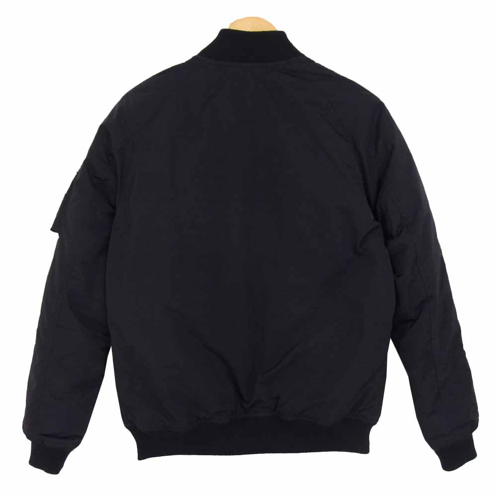 nano universe ナノユニバース × 西川ダウン reversible MA-1 JKT リバーシブル ミリタリー ジャケット ダークネイビー系 M【中古】