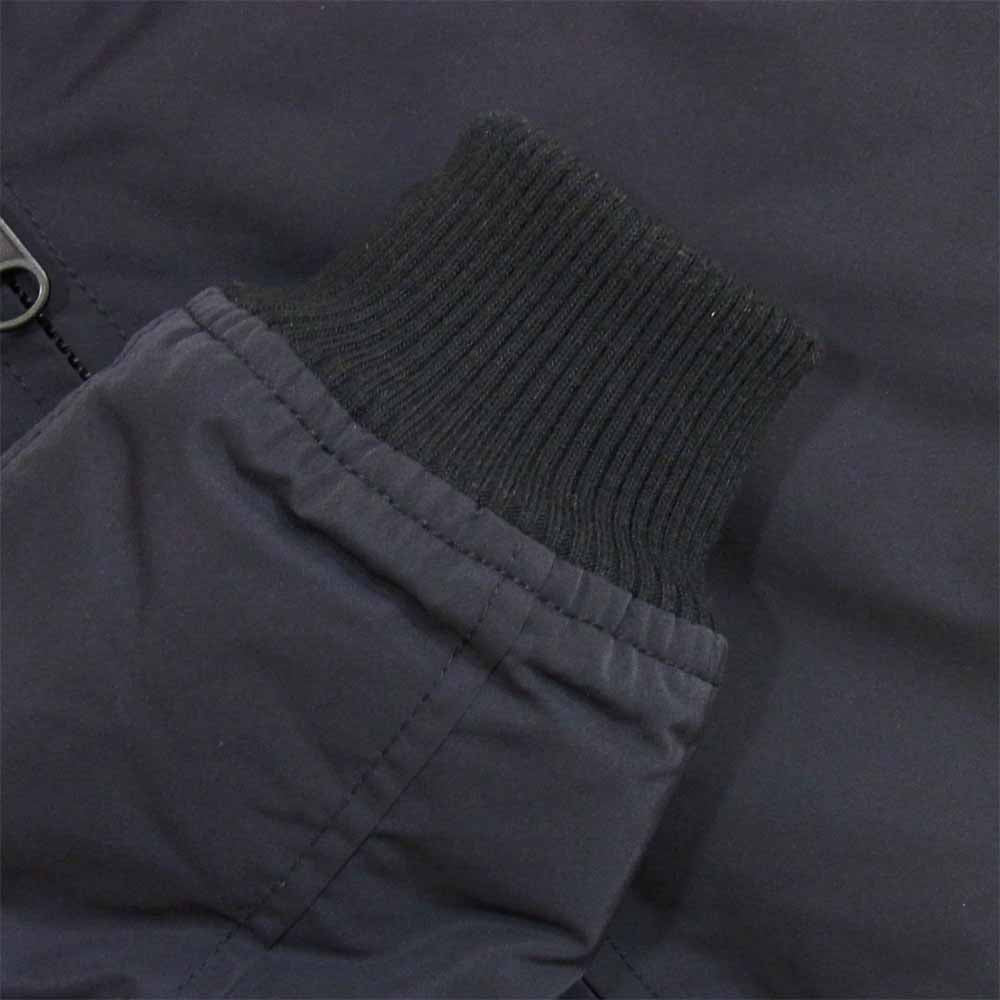 nano universe ナノユニバース × 西川ダウン reversible MA-1 JKT リバーシブル ミリタリー ジャケット ダークネイビー系 M【中古】