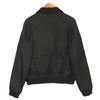 PRADA プラダ 裏キルティング リブニット ナイロン ジップ ブルゾン イタリア製 ブラック系 L【中古】