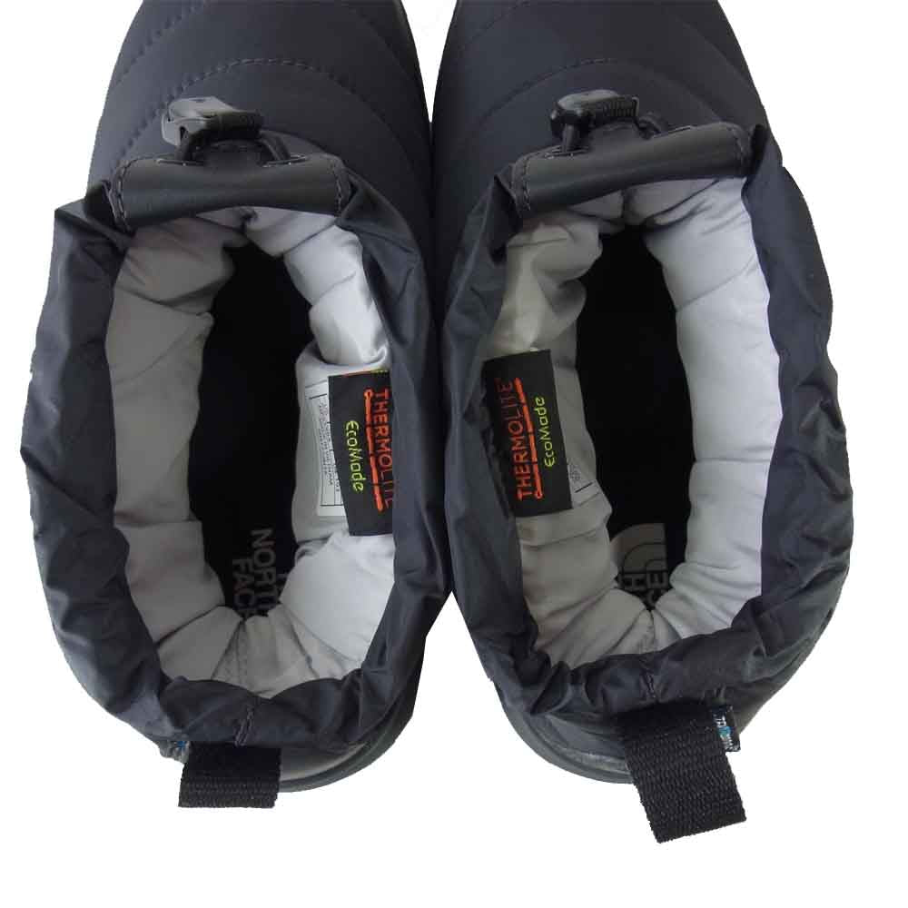 THE NORTH FACE ノースフェイス NFW51976 国内正規品 W Nuptse Bootie ヌプシブーティーウォータープルーフVIIショート ブラック系 24㎝【新古品】【未使用】【中古】