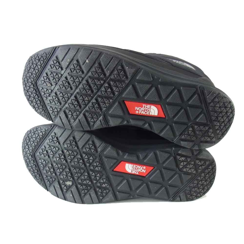 THE NORTH FACE ノースフェイス NFW51976 国内正規品 W Nuptse Bootie ヌプシブーティーウォータープルーフVIIショート ブラック系 24㎝【新古品】【未使用】【中古】