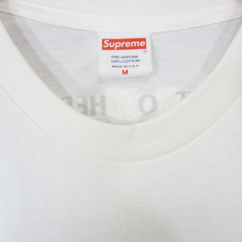 Supreme シュプリーム 20AW Antihero アンタイヒーロー Balcony Tee バルコニー プリント Tシャツ ホワイト系 M【新古品】【未使用】【中古】