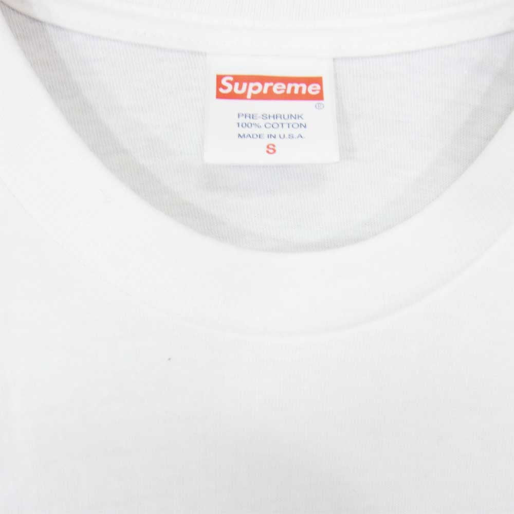 Supreme シュプリーム 20AW Mariah Carey Tee マライアキャリー メッセージ プリント Tシャツ ホワイト系 S【美品】【中古】