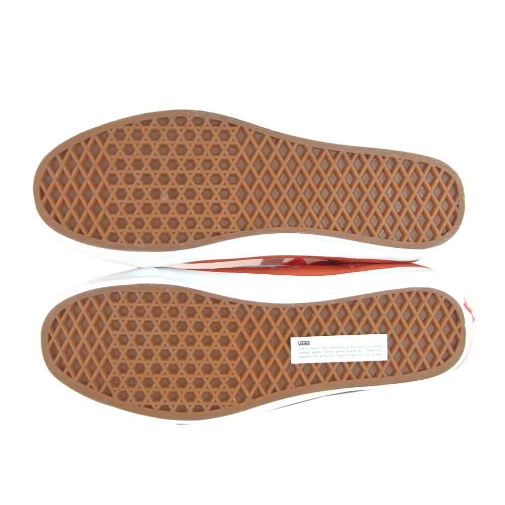 WTAPS ダブルタップス VN0A4BVB20Q1 VANS VALT バンズボルト Og Sk-8Hi Lx Bones ボーン刺繍 ハイカット オレンジ系 US10【新古品】【未使用】【中古】