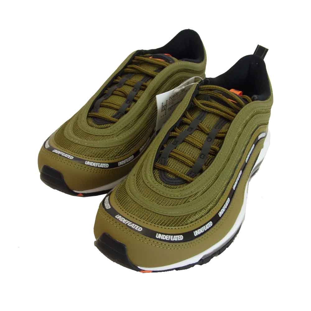 NIKE ナイキ DC4830-300 UNDEFEATED アンディフィーテッド AIR MAX 97 エアマックス MILITIA GREEN グリーン系 US9.5【新古品】【未使用】【中古】