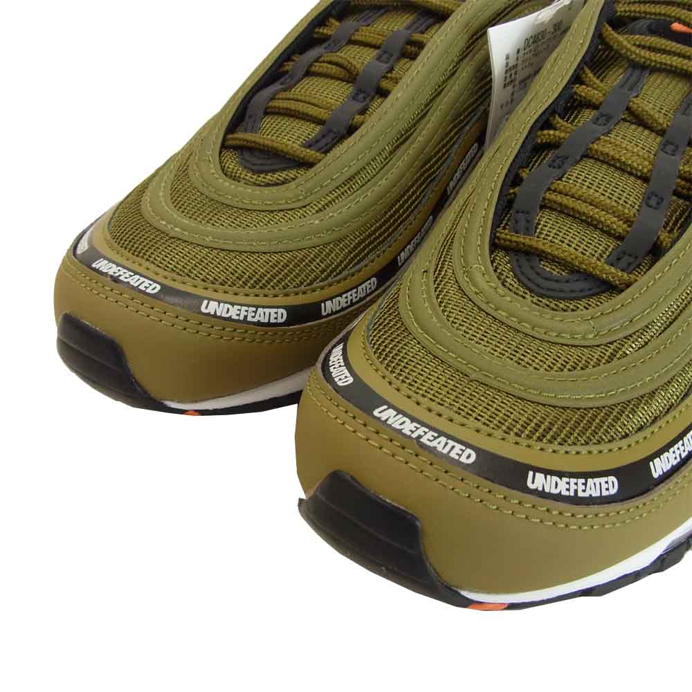 NIKE ナイキ DC4830-300 UNDEFEATED アンディフィーテッド AIR MAX 97 エアマックス MILITIA GREEN グリーン系 US9.5【新古品】【未使用】【中古】