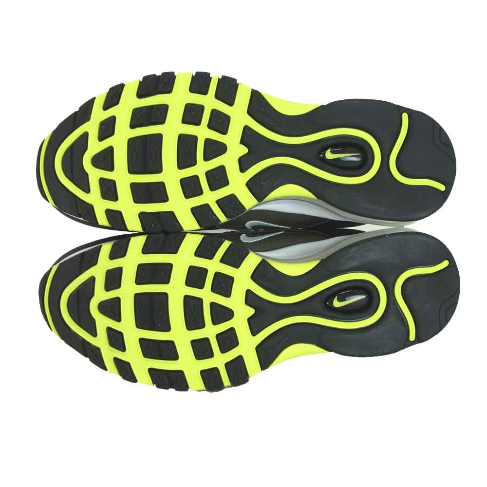 NIKE ナイキ DC4830-001 UNDEFEATED アンディフィーテッド AIR MAX 97 エアマックス Black Volt ブラック系 US9.5【新古品】【未使用】【中古】