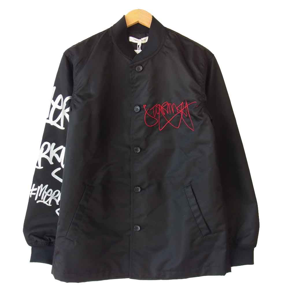 COMME des GARCONS コムデギャルソン 0F-J102-051-1-4 STORMZY SWITCH ストームジー スウィッチ ナイロン ブルゾン ブラック系 L【新古品】【未使用】【中古】