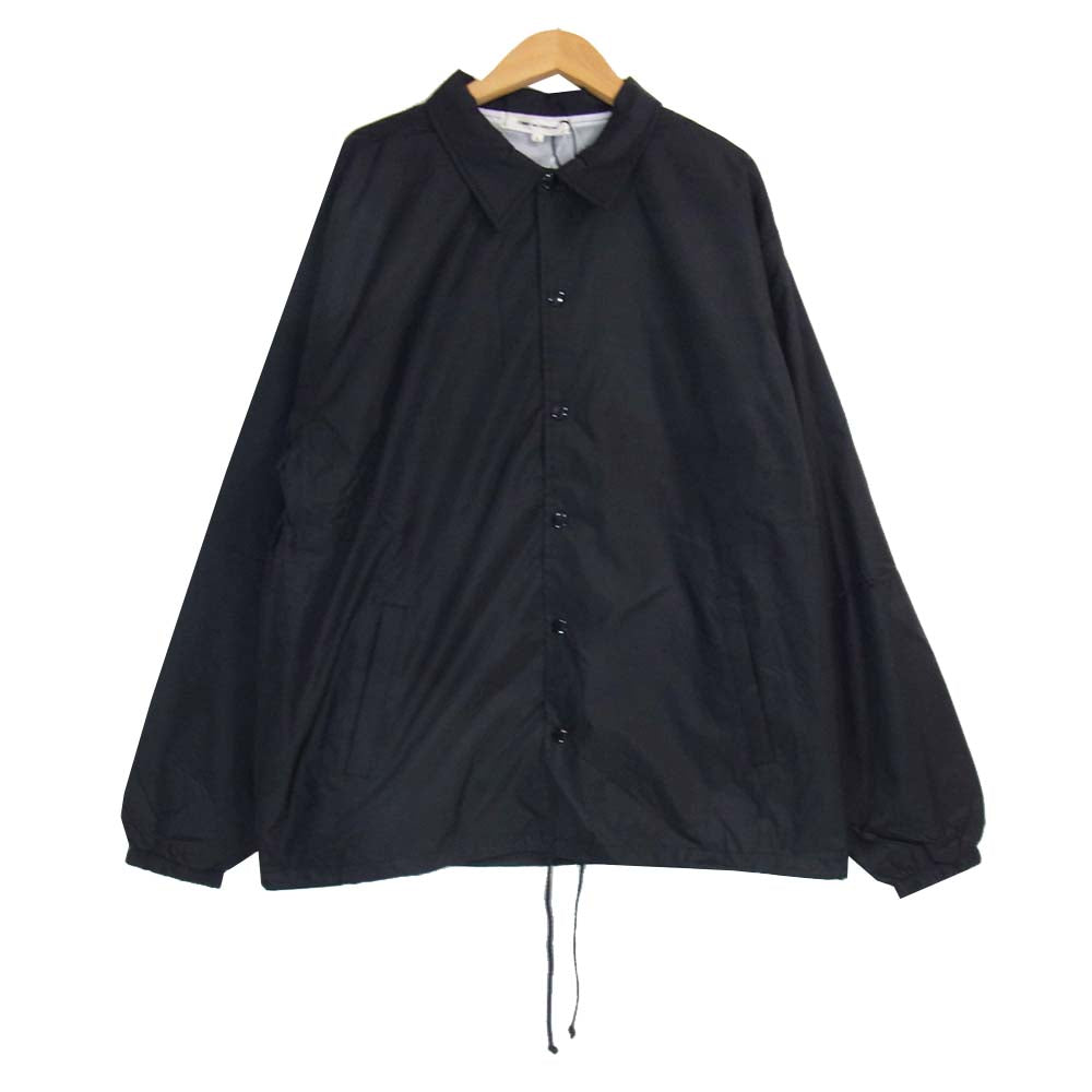 COMME des GARCONS コムデギャルソン 20AW 0F-J101-051-1-4 Nobuyoshi Araki Coach Jacket 荒木経惟 ナイロン コーチ ジャケット ブラック系 L【新古品】【未使用】【中古】