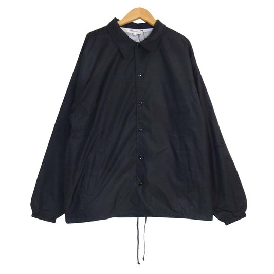 COMME des GARCONS コムデギャルソン 20AW 0F-J101-051-1-4 Nobuyoshi Araki Coach Jacket 荒木経惟 ナイロン コーチ ジャケット ブラック系 L【新古品】【未使用】【中古】
