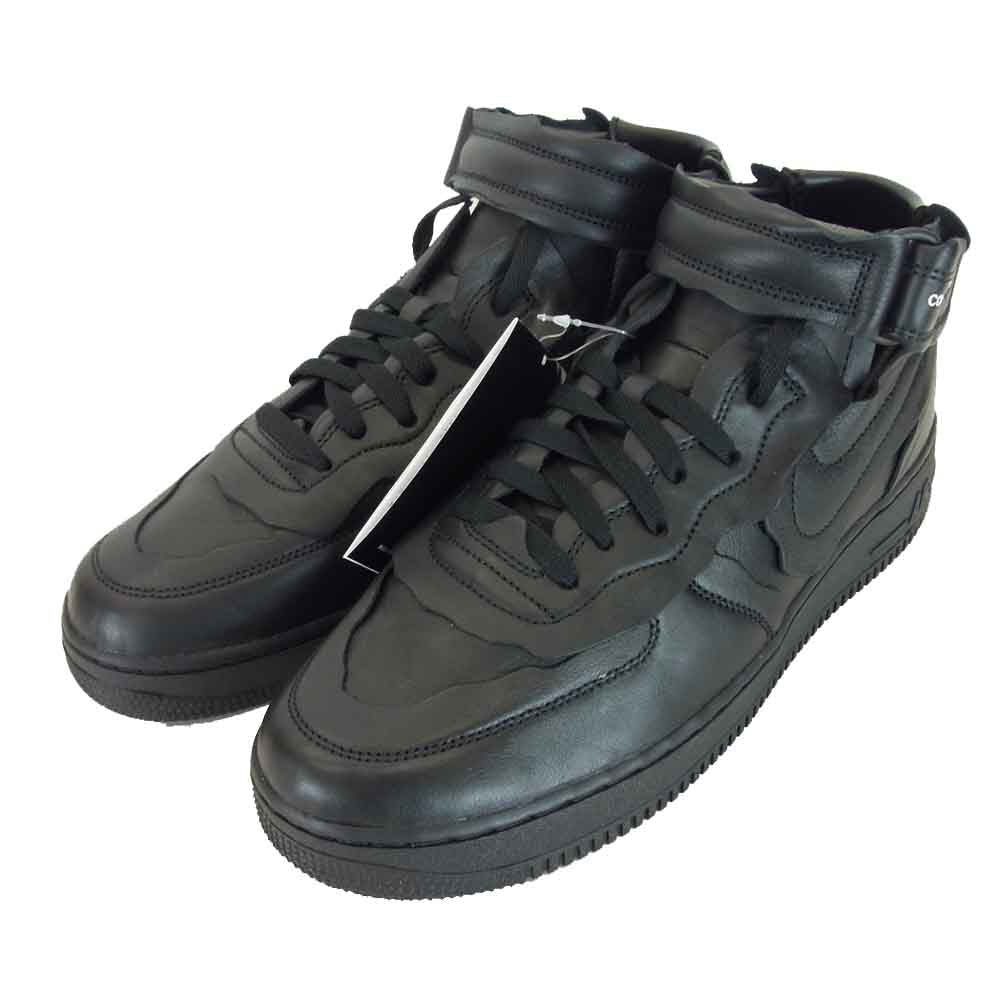 NIKE ナイキ 20AW DC3601-001 COMME DES GARCONS HOME PLUS コムデギャルソンオムプリュス 国内正規品 CDG AIR FORCE 1 エアフォース ワン ハイ ブラック系 US10【新古品】【未使用】【中古】