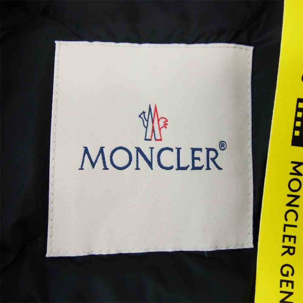 MONCLER モンクレール 20AW F209U1A50110-68950 GENUIS 7 FRAGMENT Lewis Leathers ジーニアス フラグメント ルイスレザー SERG  ブラック系 ブラック系 TG2【新古品】【未使用】【中古】
