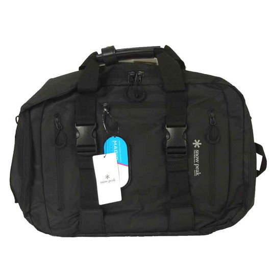 snowpeak スノーピーク UG-729BK 3WAY BUSINESS BAGONEBLACK 3ウェイ ビジネス バッグ ブラック系【新古品】【未使用】【中古】