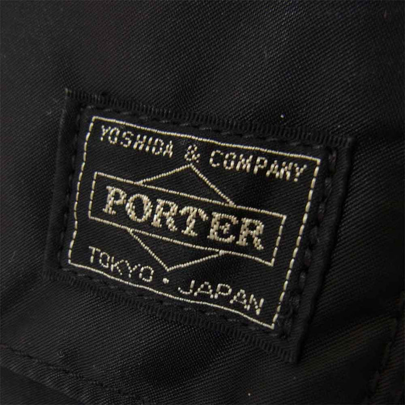 PORTER ポーター 622-68621 TANKER DAYPACK タンカー デイパック  ブラック系【新古品】【未使用】【中古】