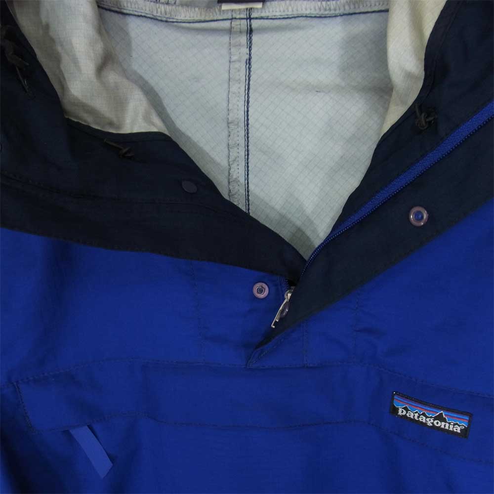 patagonia パタゴニア 83112 マウンテンパーカー プルオーバー 青 ブルー系 S【中古】