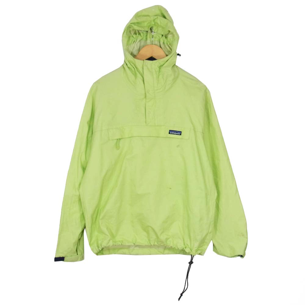 patagonia パタゴニア 83112 マウンテンパーカー プルオーバー 黄緑 ライトグリーン系 S【中古】