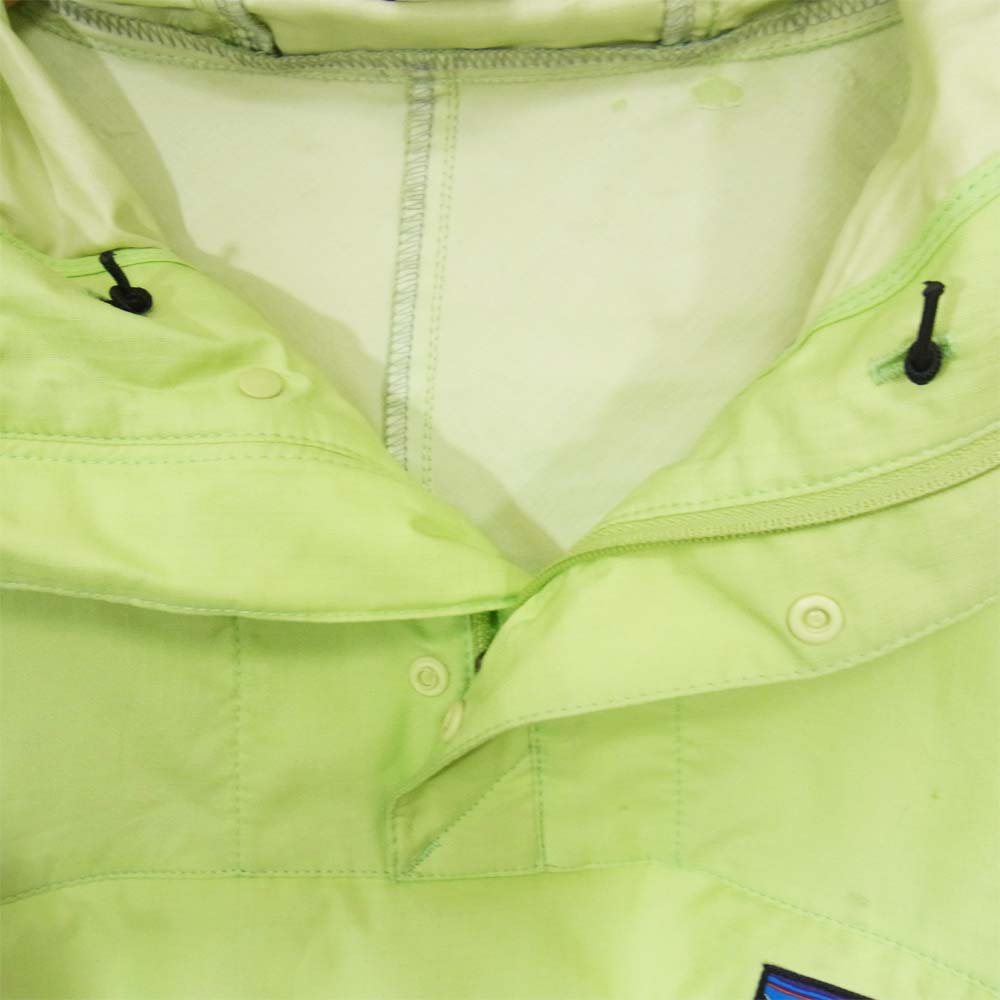 patagonia パタゴニア 83112 マウンテンパーカー プルオーバー 黄緑 ライトグリーン系 S【中古】