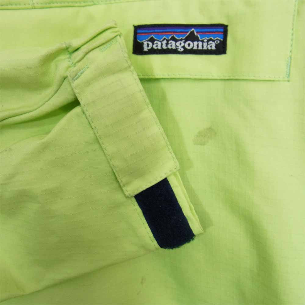 patagonia パタゴニア 83112 マウンテンパーカー プルオーバー 黄緑 ライトグリーン系 S【中古】