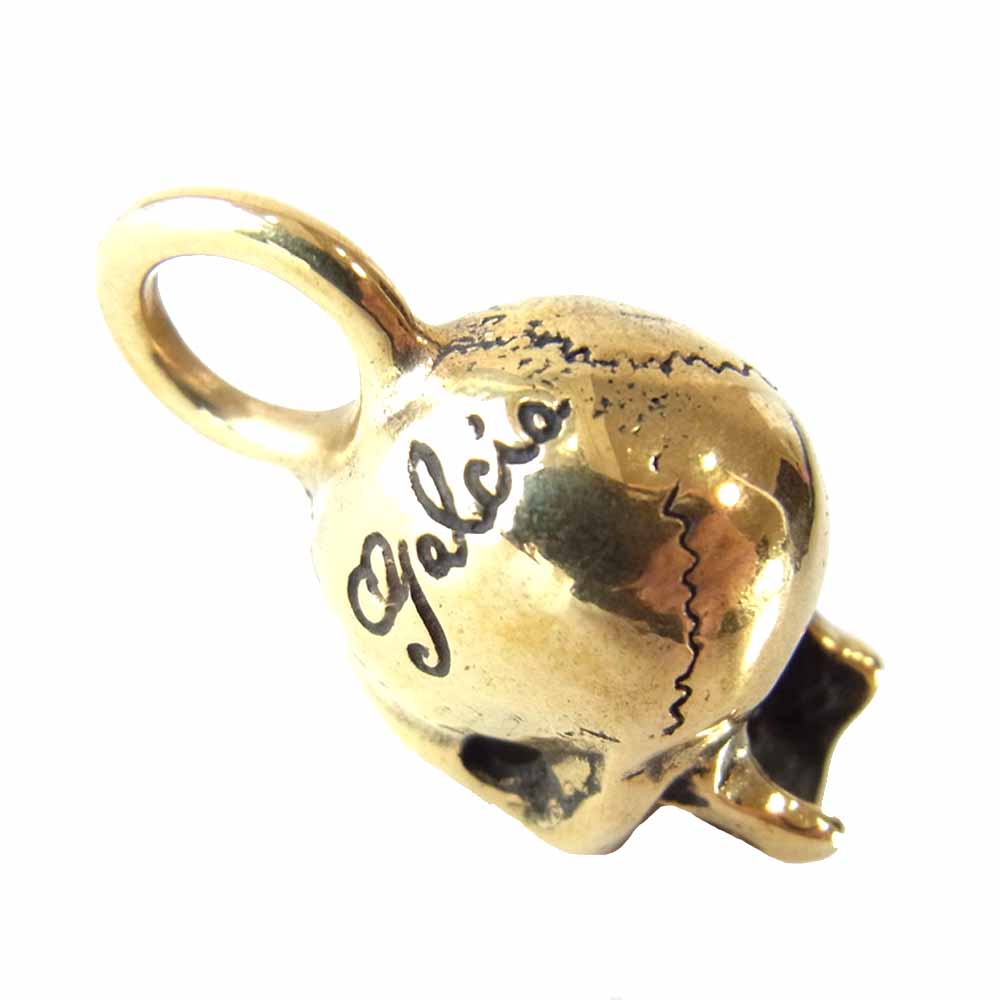 GALCIA ガルシア スカルヘッド トップ ブラス ゴールド系【中古】
