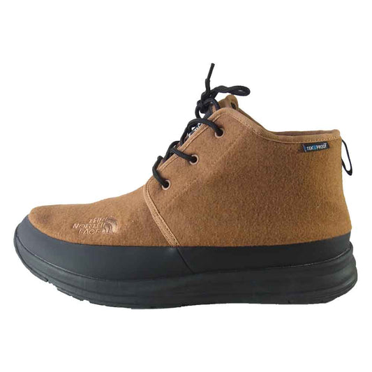 THE NORTH FACE ノースフェイス NF52085 NSE Traction Lite WP Chukka ヌプシ トラクションライト WP チャッカ ブーツ ブラウン系 27cm【美品】【中古】
