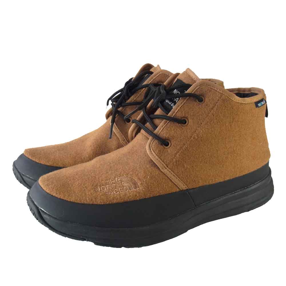 THE NORTH FACE ノースフェイス NF52085 NSE Traction Lite WP Chukka ヌプシ トラクションライト WP チャッカ ブーツ ブラウン系 27cm【美品】【中古】