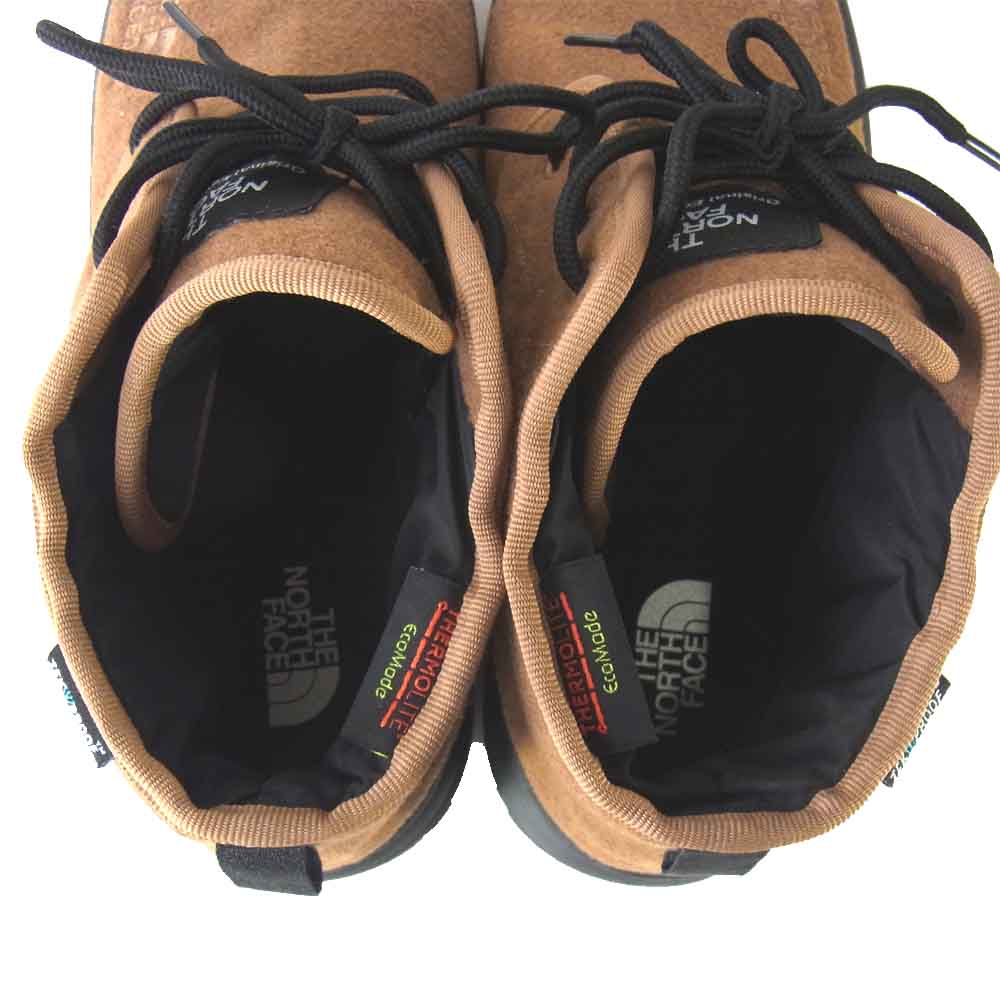 THE NORTH FACE ノースフェイス NF52085 NSE Traction Lite WP Chukka ヌプシ トラクションライト WP チャッカ ブーツ ブラウン系 27cm【美品】【中古】