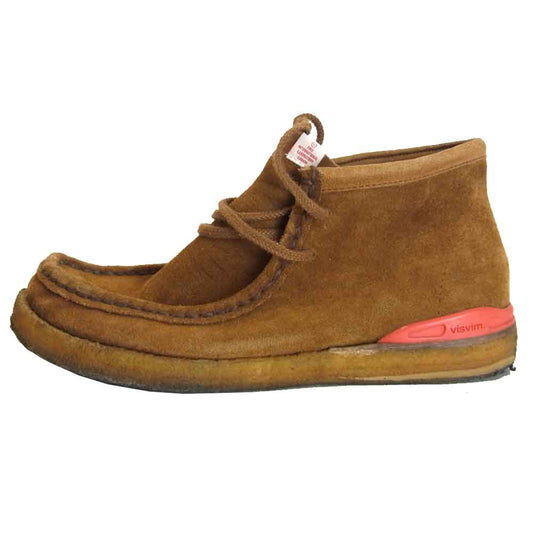 VISVIM ビズビム Beuys Trekker Folk ワラビー ブーツ ブラウン系 27.5cm【中古】