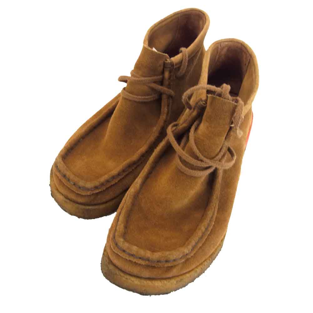 VISVIM ビズビム Beuys Trekker Folk ワラビー ブーツ ブラウン系 27.5cm【中古】