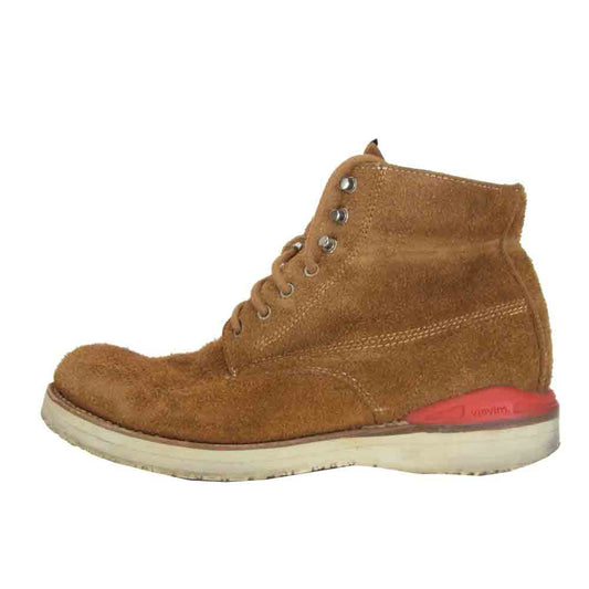 VISVIM ビズビム virgil boots folk バージル ブーツ スエード ブラウン系 27.5cm【中古】